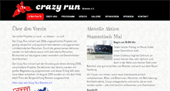 Desktop Screenshot of crazyrun.de