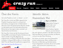Tablet Screenshot of crazyrun.de